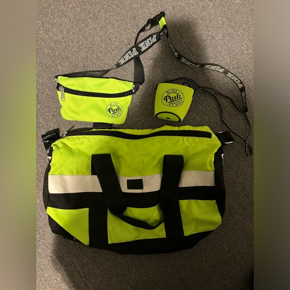PINK Lime Green Set